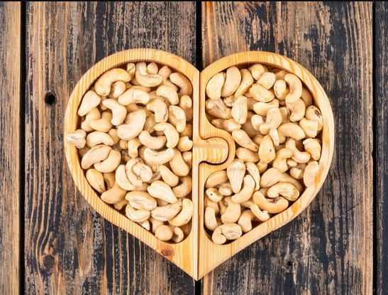 cashew and heart